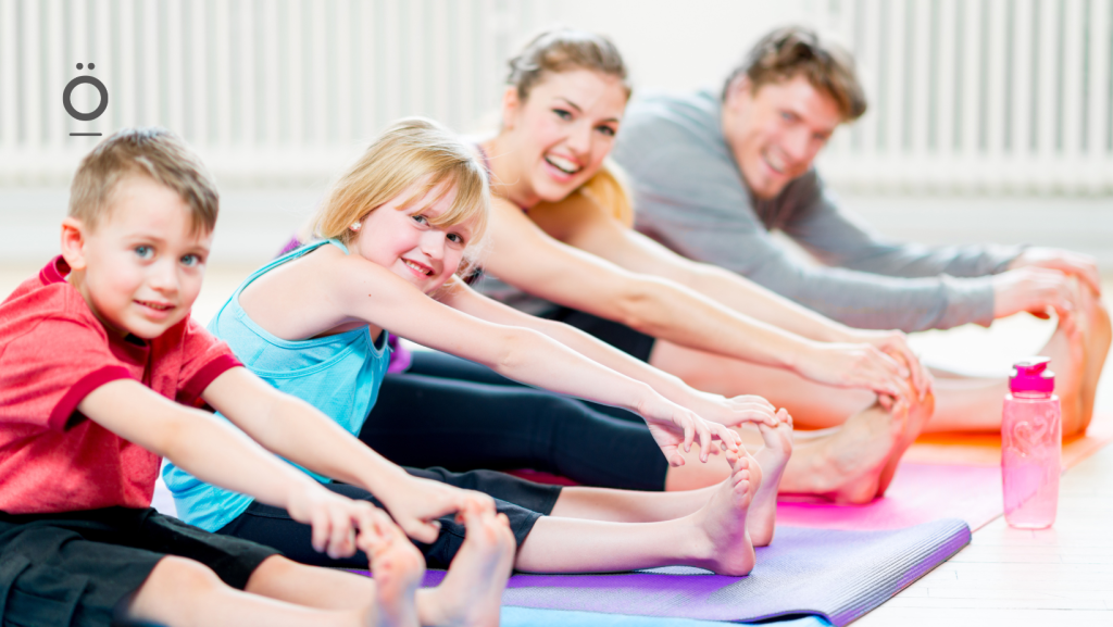 Pilates mobile en famille